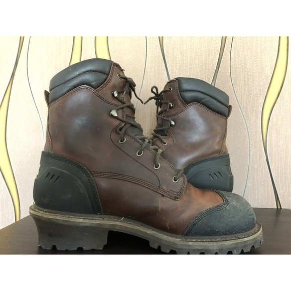 CHIPPEWA Aldarion Men's Work/Safety Leather Boots Water/Oil-proof 13M (A434) - Picture 7 of 10